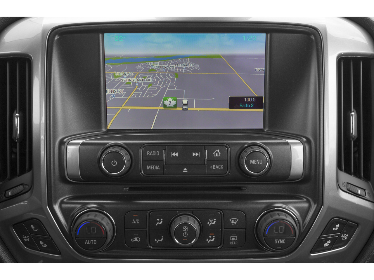 2015 Chevrolet Silverado 1500 Crew Cab Short Box 4-Wheel Drive LT