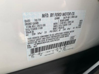 2020 Ford Explorer XLT 4WD
