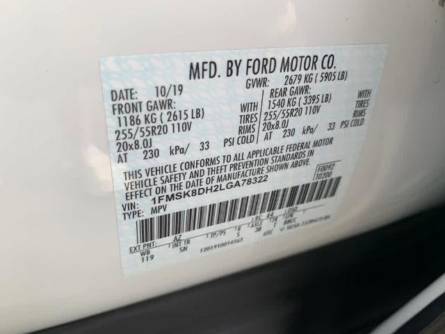 2020 Ford Explorer XLT 4WD