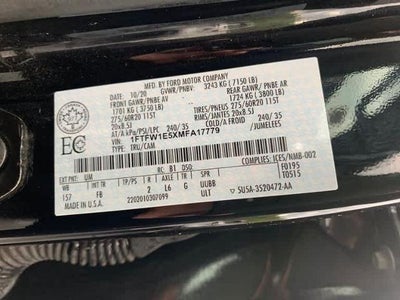 2021 Ford F-150 XLT 4WD SuperCrew 5.5' Box