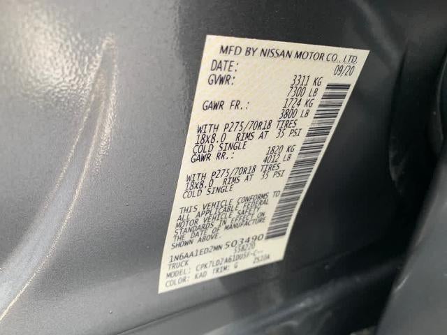 2021 Nissan TITAN 4x4 Crew Cab PRO-4X