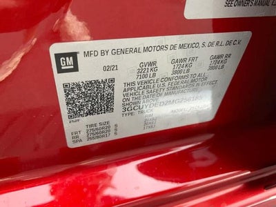 2021 Chevrolet Silverado 1500 Crew Cab Short Box 4-Wheel Drive LT