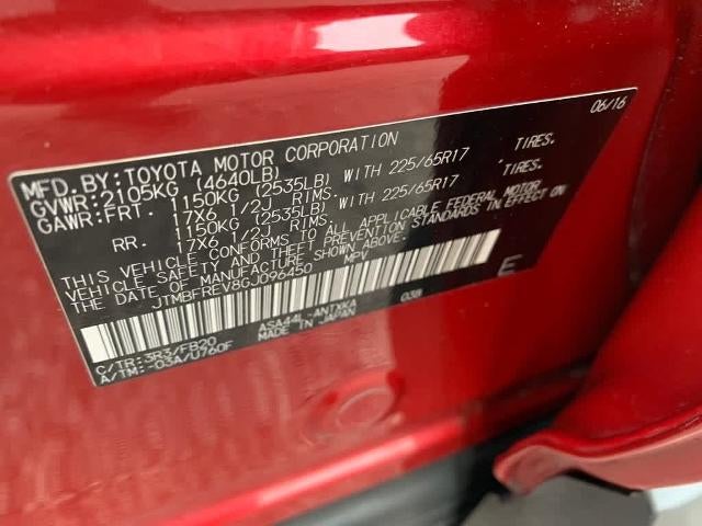 2016 Toyota RAV4 AWD 4dr LE (Natl)
