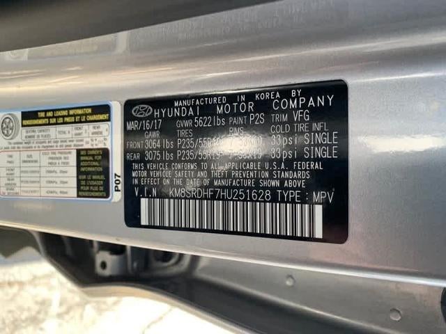 2017 Hyundai Santa Fe Limited Ultimate 3.3L Auto AWD