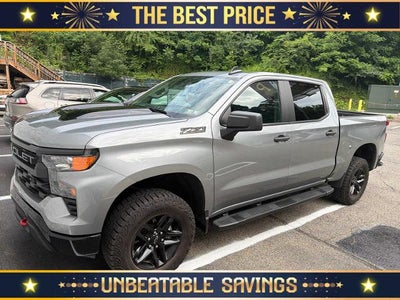 2024 Chevrolet Silverado 1500 Crew Cab Short Box 4-Wheel Drive Custom Trail Boss