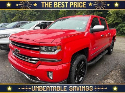 2018 Chevrolet Silverado 1500 Crew Cab Short Box 4-Wheel Drive LTZ Z71
