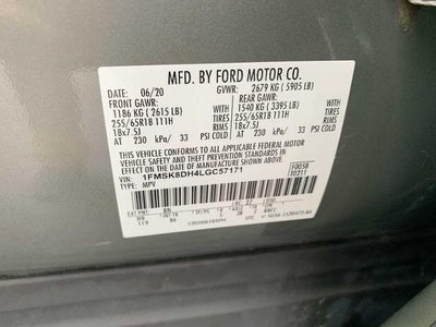 2020 Ford Explorer XLT 4WD