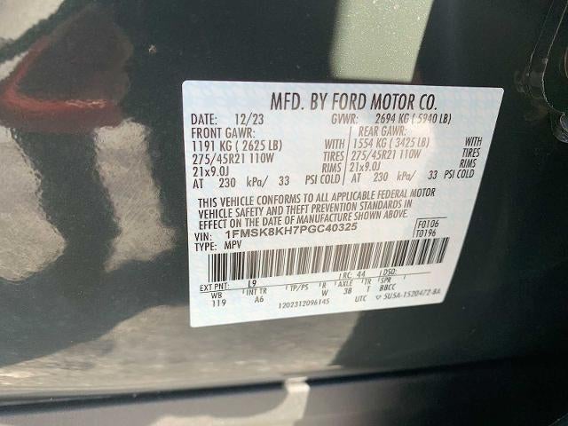 2023 Ford Explorer ST-Line 4WD