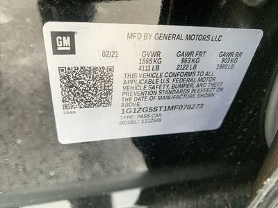 2021 Chevrolet Malibu RS