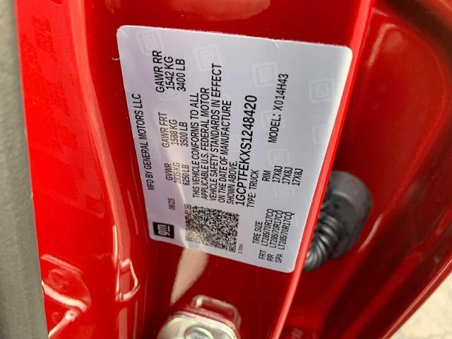 2025 Chevrolet Colorado Crew Cab Short Box 4-Wheel Drive ZR2