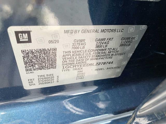 2020 Chevrolet Silverado 1500 Double Cab Standard Box 4-Wheel Drive RST All Star Edition