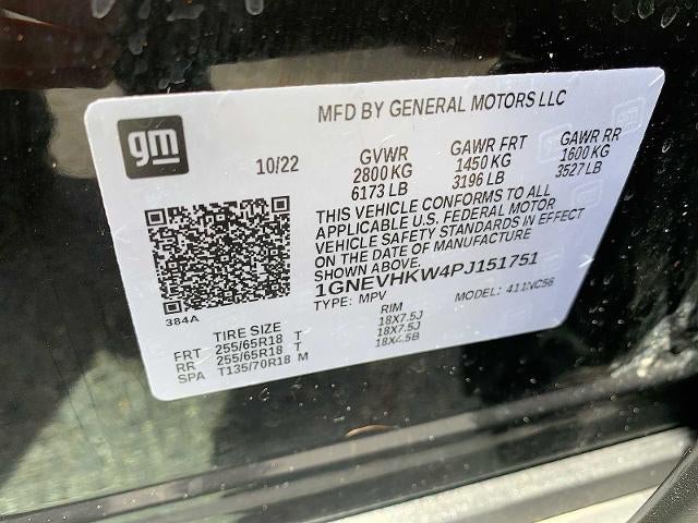 2023 Chevrolet Traverse AWD 3LT