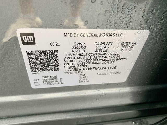 2021 Chevrolet Traverse AWD 2LT