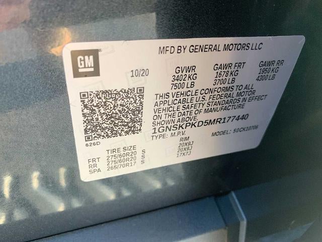 2021 Chevrolet Tahoe 4WD Z71