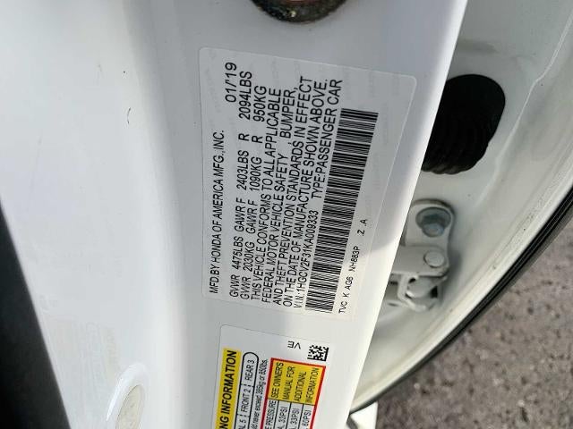 2019 Honda Accord Sport 2.0T Automatic