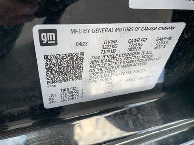 2023 Chevrolet Silverado 1500 Crew Cab Short Box 4-Wheel Drive High Country
