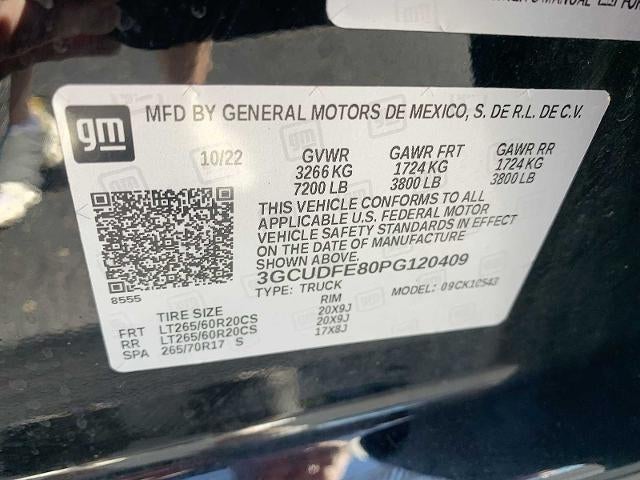 2023 Chevrolet Silverado 1500 Crew Cab Short Box 4-Wheel Drive LT Trail Boss