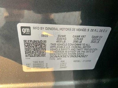 2022 Chevrolet Equinox AWD 4dr LS w/1FL