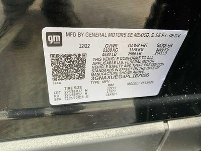 2023 Chevrolet Equinox AWD 4dr LT w/1LT