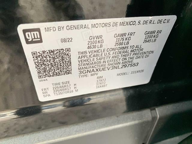 2022 Chevrolet Equinox AWD 4dr LT w/1LT