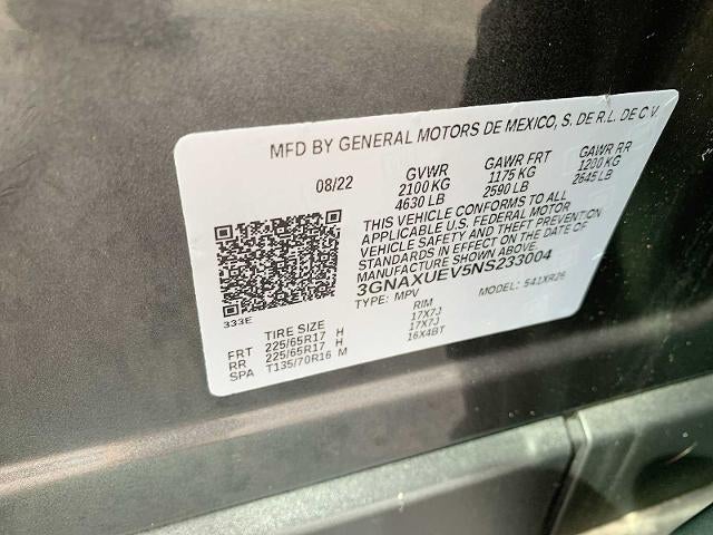 2022 Chevrolet Equinox AWD 4dr LT w/1LT