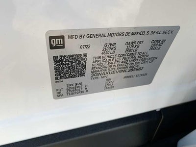 2022 Chevrolet Equinox AWD 4dr LT w/1LT