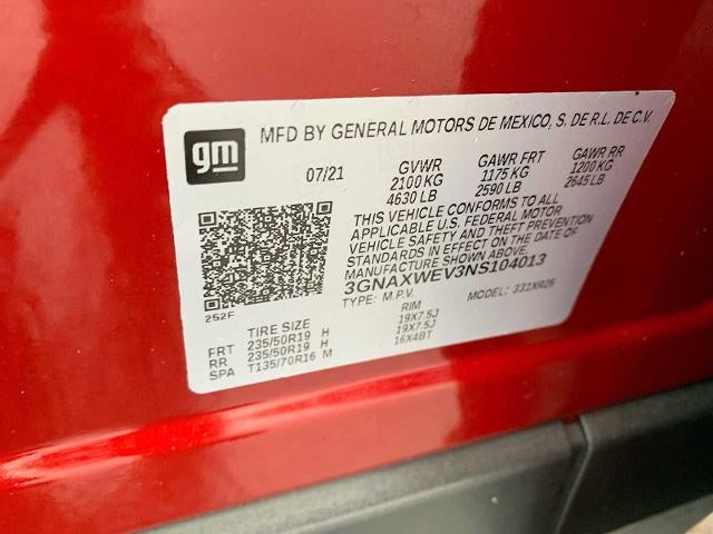 2022 Chevrolet Equinox AWD 4dr RS