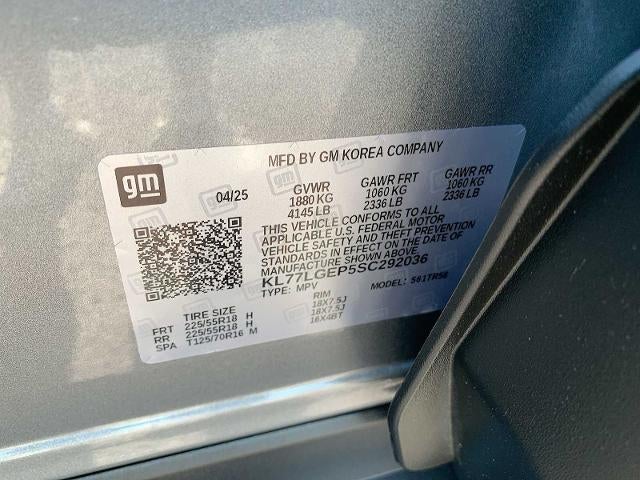 2025 Chevrolet Trax FWD 4dr 1RS