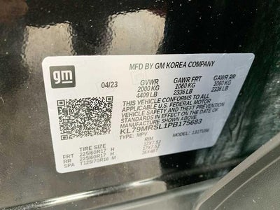 2023 Chevrolet Trailblazer AWD 4dr LT