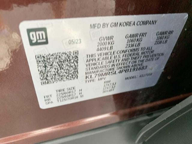 2023 Chevrolet Trailblazer AWD 4dr LT