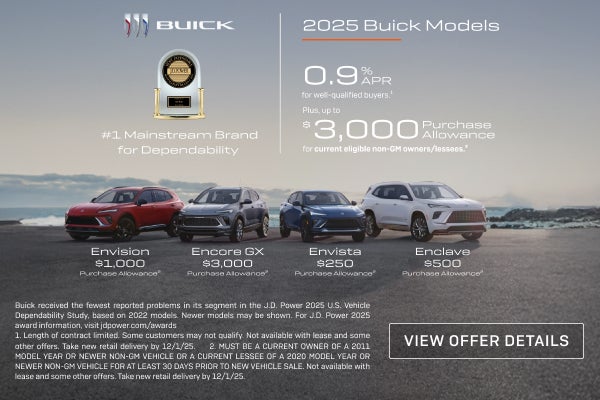 0.9% APR
FOR WELL-QUALIFIED BUYERS.1

Plus, up to $3,000 PURCHASE ALLOWANCE for current eligible ...