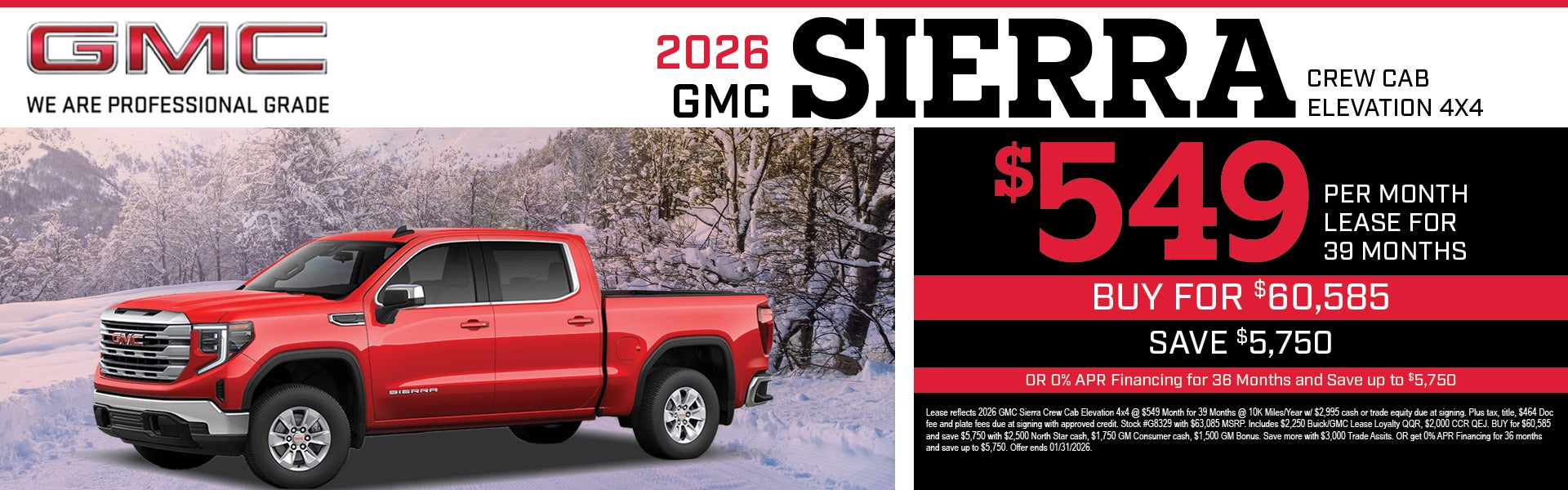 New 2026 GMC Terrain