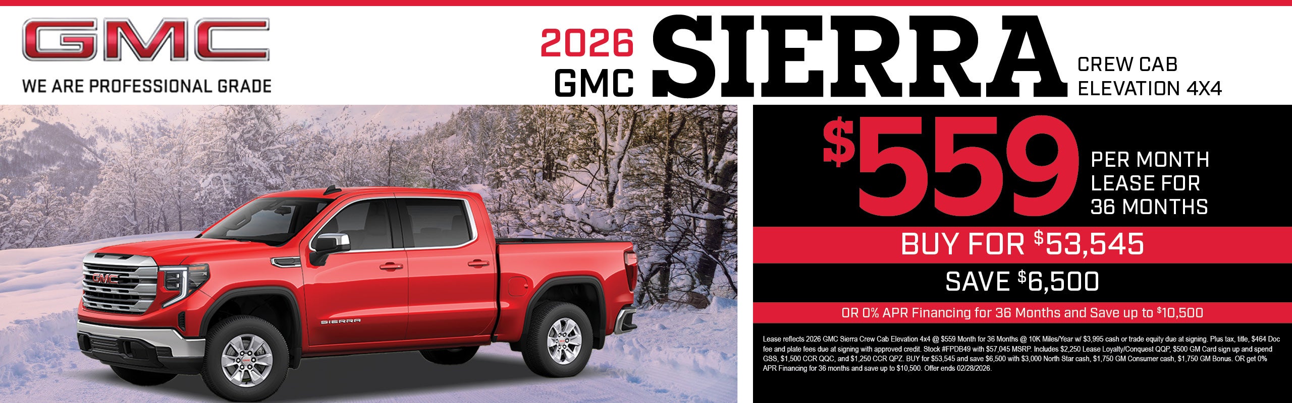 New 2026 GMC Terrain