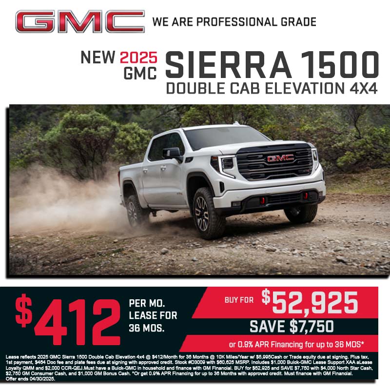 2025 GMC Sierra Crew Cab Elevation
