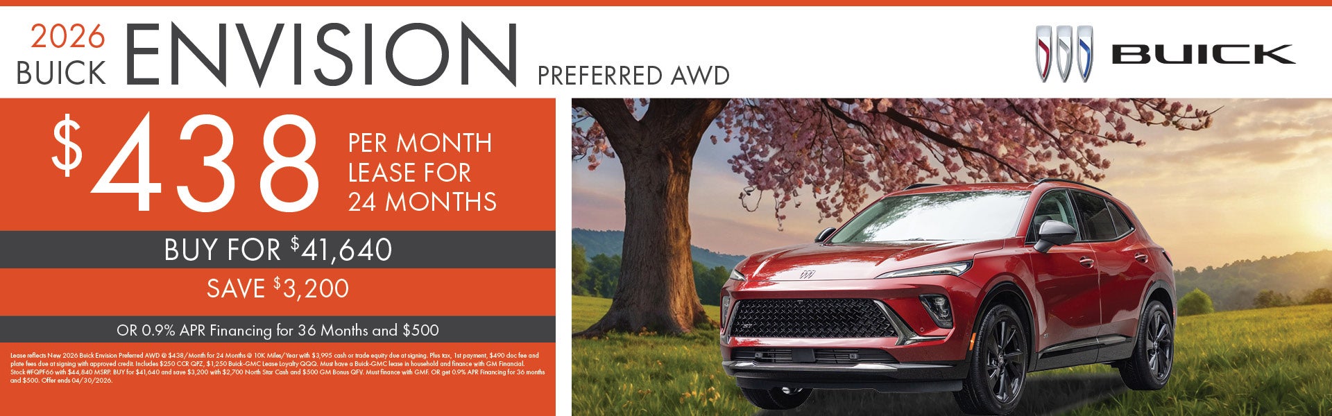 New 2026 Buick Envision