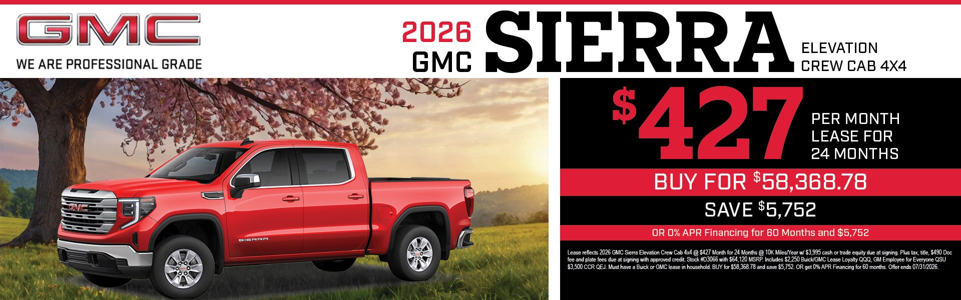 New 2026 GMC Terrain