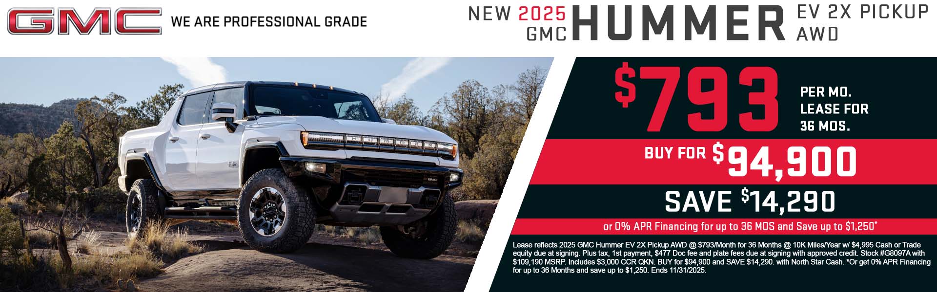 New 2025 GMC Hummer EV